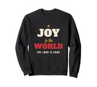 Hymne de Noël chrétien Joy to The World Lord is Come Sweatshirt