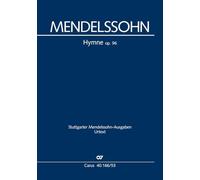 Hymne (Klavierauszug, auch Orgelauszug): Drei geistliche Lieder und Fuge (Orchesterfassung), op. 96