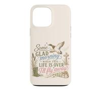 Hymne Religieux chrétien colvert Canard Croix Foi Coque pour iPhone 13 Pro Max