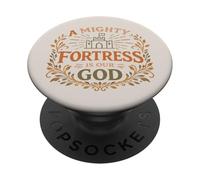Hymnes de grâce : Notre Dieu est Une puissante forteresse - Christian PopSockets PopGrip Adhésif