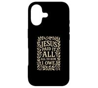 Hymnes - Jésus a Tout payé - Verset biblique chrétien Religieux Coque pour iPhone 17