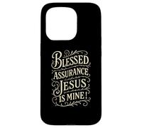 Hymnes - L'assurance bénie Que Jésus est à Moi - Vintage Christian Coque pour iPhone 15 Pro