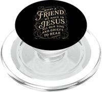 Hymnes : Quel ami Nous Avons en Jésus, Christian Vintage Faith PopSockets PopGrip pour MagSafe