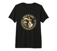 Hymnes Rock of Ages - Hymne chrétien théologie réformée Foi T-Shirt Haut de Gamme