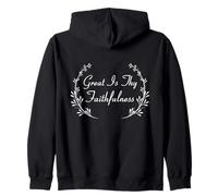Hymns of Grace : Great is Thy Faithfulness Christian Design Sweat à Capuche