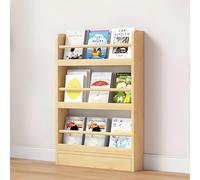 Hynbdes Bibliothèque Derrière la Porte, Étagère Gain de Place, Bibliothèque en Bois pour Enfants, Organisateur de Jouets et Livres, Salon, Chambre d'enfants, Bureau.