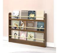 Hynbdes Bibliothèque Derrière la Porte, Étagère Gain de Place, Bibliothèque en Bois pour Enfants, Organisateur de Jouets et Livres, Salon, Chambre d'enfants, Bureau.