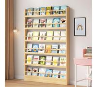 Hynbdes Bibliotheque Enfant - étagère de Rangement Murale - Bibliothèque Derrière la Porte - Ultra-Mince - Peu encombrant,en Bois,Antidumping,Meubles de Rangement derrière la Porte-Facile à Assembler.