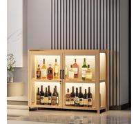 Hynbdes Vitrine à Alcool en Acrylique, Meuble de Rangement pour Bouteilles d'alcool, Armoire à vin de Rangement,étagères de Rangement pour la Cuisine, Le Bar et la Cave.