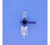 Hynec Lot de 20 robinets d'arrêt Luer Lock à 2 voies avec serrure mâle, valve multifonction 4 mm pour équipement de laboratoire, projets scolaires et expériences de bricolage