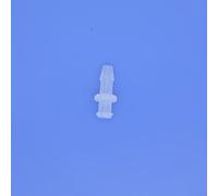 Hynec Lot de 25 connecteurs femelles Luer Lock en polypropylène - Raccords cannelés pour laboratoire/chimie/transformation alimentaire, connecteur non réactif résistant à la chaleur (4,8 mm)