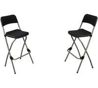 HynJGih 2 pièces chaises Pliantes Multi-usages en métal Bureau de Formation chaises de conférence chaises de réunion