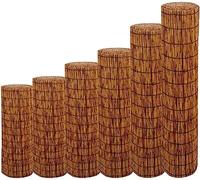 HynJGih Clôture de clôture d'écran de Rouleau de criblage de Roseau for l'intérieur extérieur de fenêtre de Patio d'arrière-Cour de Balcon de Jardin(1.5 * 3m)