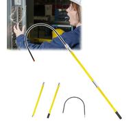 HynJGih Fiberglass Rescue Hook，High Voltage Insulated Security Tool，for Electrical Safety