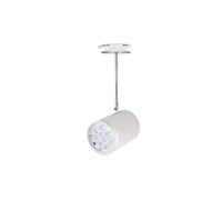 HynJGih Led extension pole track light levage bras long bras rail projecteurs montés projecteurs plafond rail lumière magasin de vêtements(Bianco,12w)