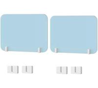 HynJGih Lot de 2 cloisons de séparation acoustiques for Bureau, réduisant Le Bruit et Les Distractions visuelles Lors des examens des étudiants(Blu,50X40CM)