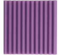 HynJGih Panneau en mousse acoustique, lot de 12 panneaux en mousse acoustique, feuille de mousse insonorisante haute densité, ignifuge et anti-bruit(Purple)