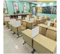 HynJGih Séparateur de confidentialité for Bureau, cloison d'examen Multifonction for étudiants, Protection de Table, Bureau, Rangement, Bloc de Vue(50x40cm)