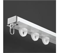 HynJGih Voie de Rideau Invisible intégrée for Salon/Chambre/Cuisine, Rail de séparation de pièce d'intimité(Bianco,3.5m/11.5ft)