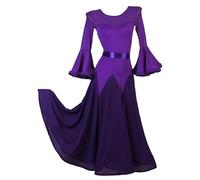 Hynyjxjy ,a,M, Robes De Danse De Salle De Bal pour Femmes Tenue De Danse De Performance De Tango Salsa en Mousseline Net Yarn Social Dance Vêtements Costume De Danse De Valse sans Dos