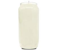 Hyoola 1 Bougie Votive Brûlant 7 Jours - Lot Bougies Religion de 15 cm pour Célébrations Religieuses, Anniversaires, Situations Urgentes - Lot de Bougies Prières Cire Végétale Pot Plastique