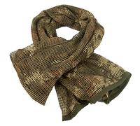 HYOUT Écharpe tactique militaire camouflage forêt voile sniper désert Shemagh pour jeux de guerre sports de plein air