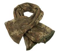 HYOUT Écharpes tactiques pour le cou - Motif camouflage forêt - Shemagh du désert - Pour sports de plein air, 71 inches x 33 inches