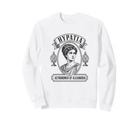 Hypatie d'Alexandrie Astronome Philosophe Portrait Sweatshirt