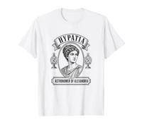 Hypatie d'Alexandrie Astronome Philosophe Portrait T-Shirt