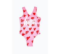 Hype Scrbl Heart Swm Multiple 11-12 (L) Female