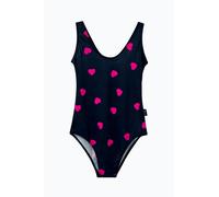 Hype Heart One-Piece Swimsuit Noir 6 Female