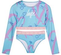 Hype Heart One Piece Swimsuit Rose 11-12 (L) Female