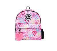 hype Hearts, Sacs à Dos Fille, Cœurs Graffiti Rose, Taille Unique