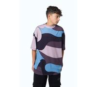 Hype Kids' Camo Oversized Regular Fit T-Shirt Multiple 5-6 (XS) Male