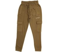 Hype Kids' Cargo Closed Hem Fleece Joggers Olive (there is no difference between en-GB and fr-FR for this word) 11-12 ans Unisex