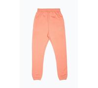 Hype Kids' Script Closed Hem Woven Joggers Rose 11/12Y Female