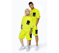 Hype Men's Fleece Jogger Shorts Jaune Grand Male