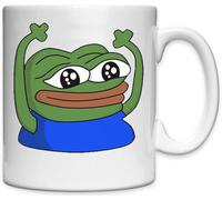 Hype Pepe The Frog Feels Good Man Mug en céramique Blanc