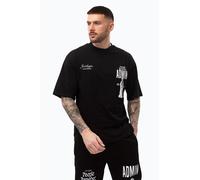 Hype Regular Fit T-Shirt Noir 2X Petit Male
