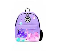 hype Sac à dos décontracté pour l'école, le travail, la randonnée, pour enfants, garçons, filles, adolescents, hommes et femmes, Gouttelettes 3D Lilas, One Size, Décontracté