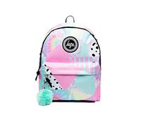 hype Sac à dos unisexe avec badge (1 pièce), Collage pastel, Taille unique, Décontracté