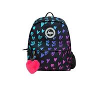 hype Scribble Heart Pink, Sac à Dos Mixte Enfant, Cœurs gribouillis Noirs, Taille Unique