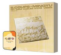 HYPE VIBES S.COUPS X MINGYU (SEVENTEEN) Album [COMPACT Ver.]+Pre Order Benefits+BolsVos Idol-Inspired Freebies (1st Mini Album)