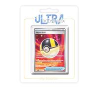 Hyper Ball 264/217 Full Art Secrète - Ultraboost X Méga-Évolution 2.5 - Héros Transcendants Coffret de 10 Cartes Pokémon Françaises