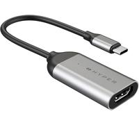 HYPER HD-H8K-GL USB-C® / HDMI Adaptateur [1x USB-C® mâle - 1x HDMI femelle] argent