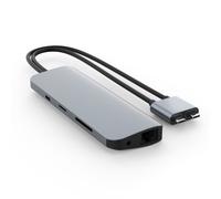 HYPER HD392-GRAY station d'accueil USB 3.2 Gen 1 (3.1 Gen 1) Type-C Gris