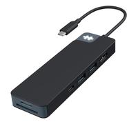 HYPER HD4102BKGL hub & concentrateur USB 3.2 Gen 1 (3.1 Gen 1) Type-C 5000 Mbit/s Noir