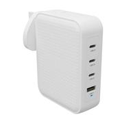 HYPER HJ1001WHWWGL chargeur d'appareils mobiles Manette de jeux, Téléphone portable, Netbook, Ordinateur portable, Smartphone, Tablette Blanc Secteur Charge rapide Intérieure