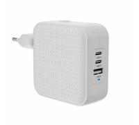 HYPER HJ1003WHWWGL chargeur d'appareils mobiles Ordinateur portable, Smartphone, Tablette Blanc Secteur Charge rapide Intérieure