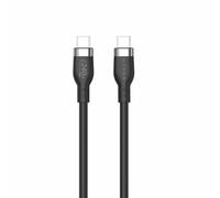 HyperJuice - Câble USB - USB-C (M) pour USB-C (M) - USB 2.0 - 2 m - gamme de puissance étendue (EPR), Alimentation USB (240 W) - noir